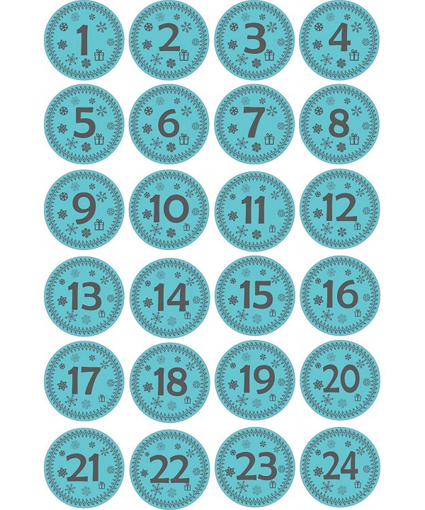 INDIGOS UG Calendar turquoise Christmas