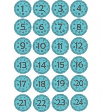 INDIGOS UG Calendar turquoise Christmas