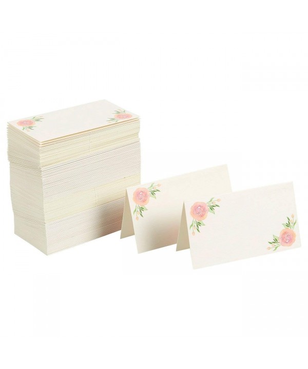 Floral Table Place Cards Celebrations