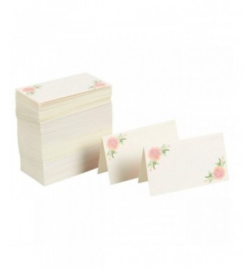 Floral Table Place Cards Celebrations