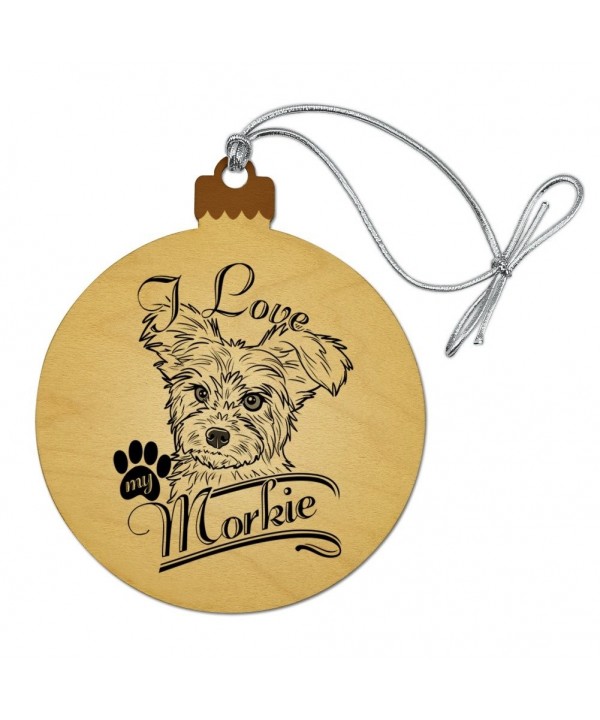 GRAPHICS MORE Morkshire Christmas Ornament