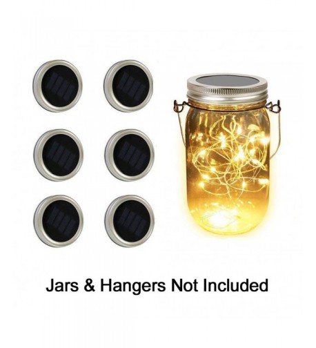 Solar Mason Jar Lights Adecorty