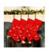 Ivenf Christmas Stockings Snowflake Decorations