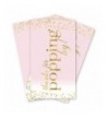 Pink Gold Favor Girls Shower