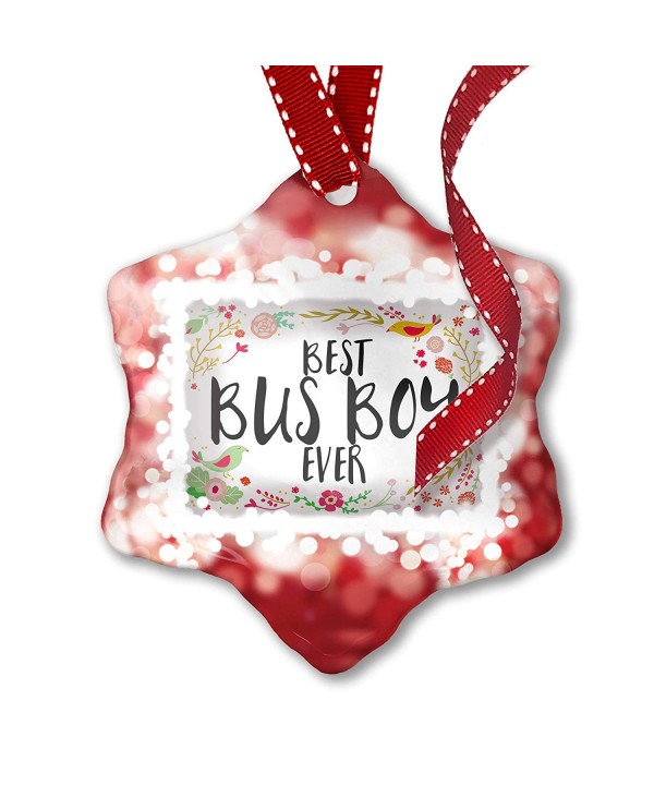 NEONBLOND Christmas Ornament Floral Border