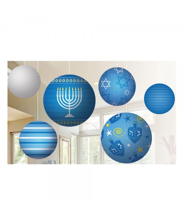 Zion Judaica Hanukkah Lantern Decoration