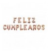 FELIZ CUMPLEA OS Letter Balloon Garland
