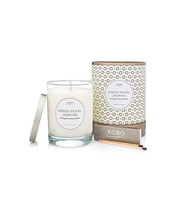 Kobo Candles Candle Green Jasmine