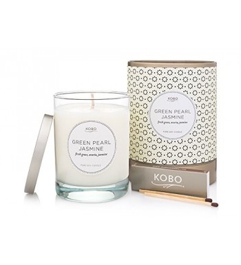 Kobo Candles Candle Green Jasmine