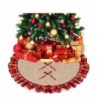 Ivenf Burlap Christmas Holiday Decorations