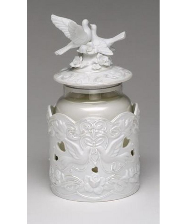 ATD 30645 White Doves Topper