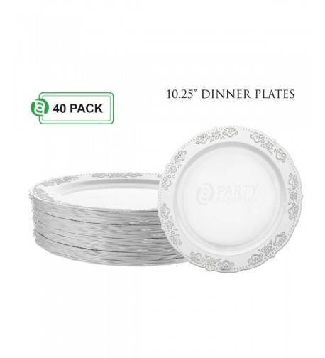 Party Bargains Disposable Heavyweight Dinnerware