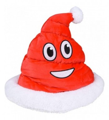 Christmas Plush Emoji Santa Poop
