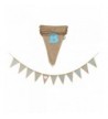 bunting Decorations Vintage Pennants Lettering