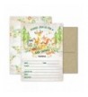 Deluxe Woodland Invitations Invites Envelopes