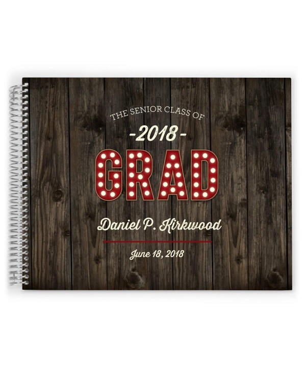 PurpleTrail Custom Graduation Guestbook Unisex