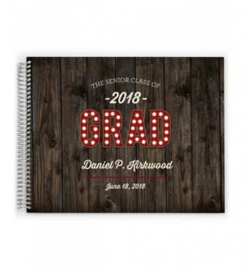 PurpleTrail Custom Graduation Guestbook Unisex