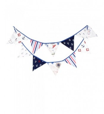 Nautical Birthday Pennant Pattern Decoration