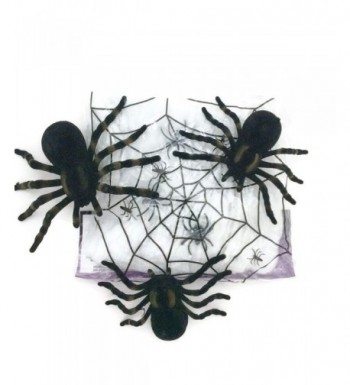 Halloween Spider Webbing Tarantula Spiders