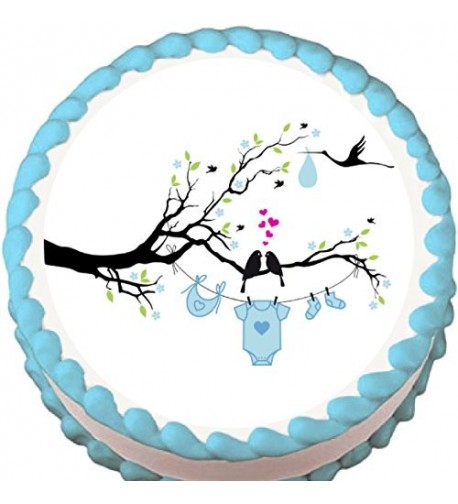 Love Birds Shower Edible Topper