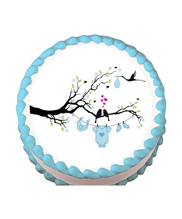 Love Birds Shower Edible Topper