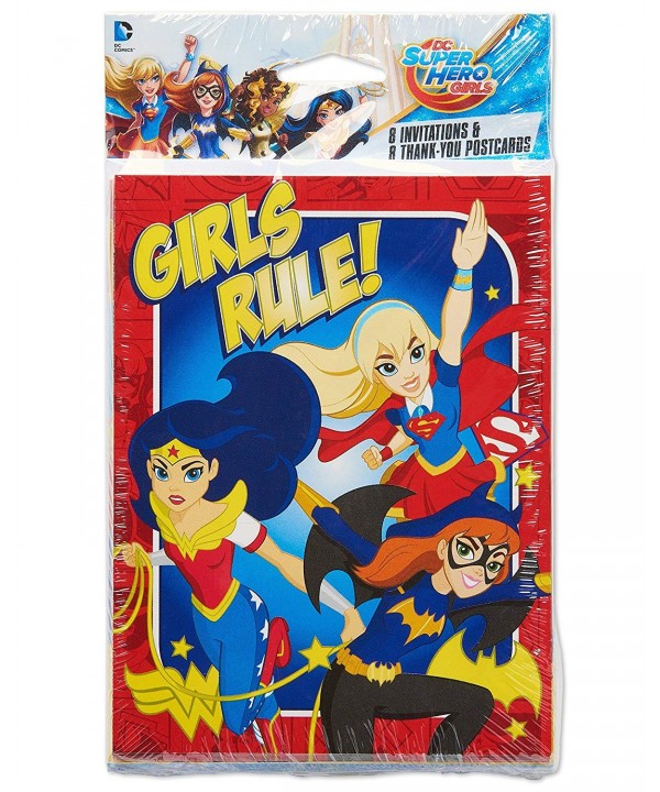 American Greetings Super Girls Invites