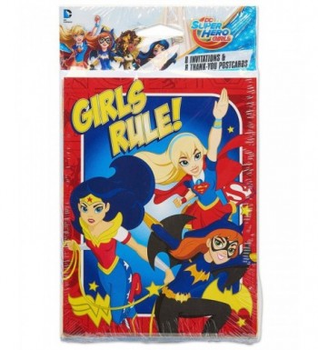 American Greetings Super Girls Invites