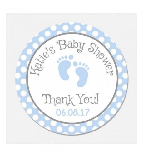 Personalized Baby Shower Favor Stickers