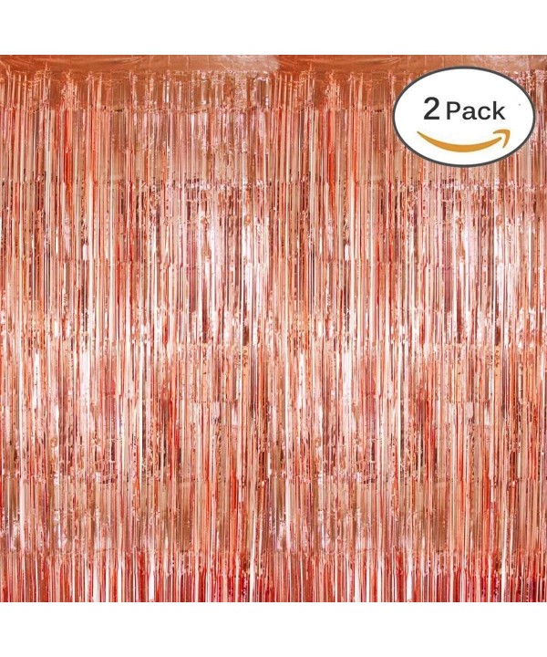 KUMEED Backdrop Curtains Metallic Photobooth