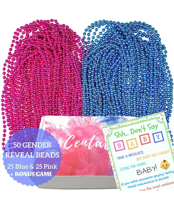 Gender Reveal Beads Necklaces plus