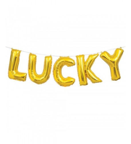 Lucky Patricks Letter Balloon Banner