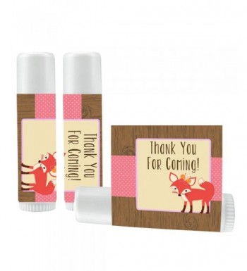 Fox Lip Balm Favors Girl