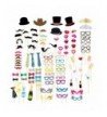 100 Pack Photo Booth Props Anniversaries