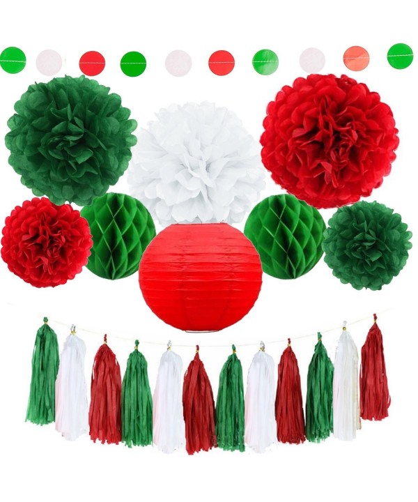 Tissue Paper Pom Poms Decorations