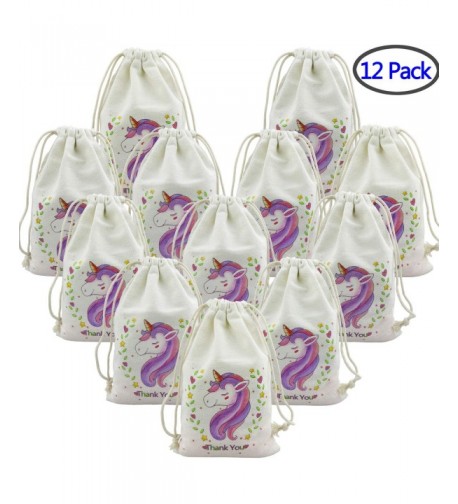 Unicorn PrettyLife Drawstring Birthday Supplies