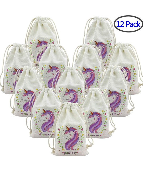 Unicorn PrettyLife Drawstring Birthday Supplies