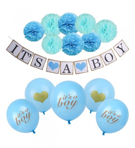 Decorations Supplies Including Balloons Turquoise