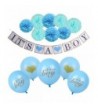 Decorations Supplies Including Balloons Turquoise