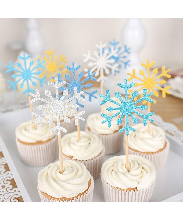 HansGo Glitter Snowflake Decoration Birthday