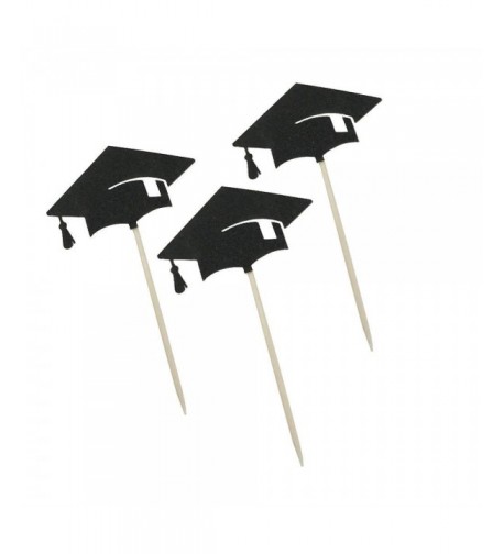 Ecago Graduation Cupcake Toppers Appetizer