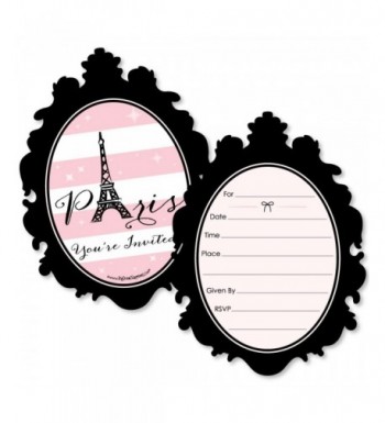 Paris Ooh Fill Invitations Invitation