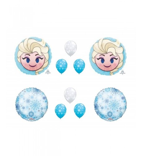 Snowflakes BIRTHDAY Balloons Decorations Supplies
