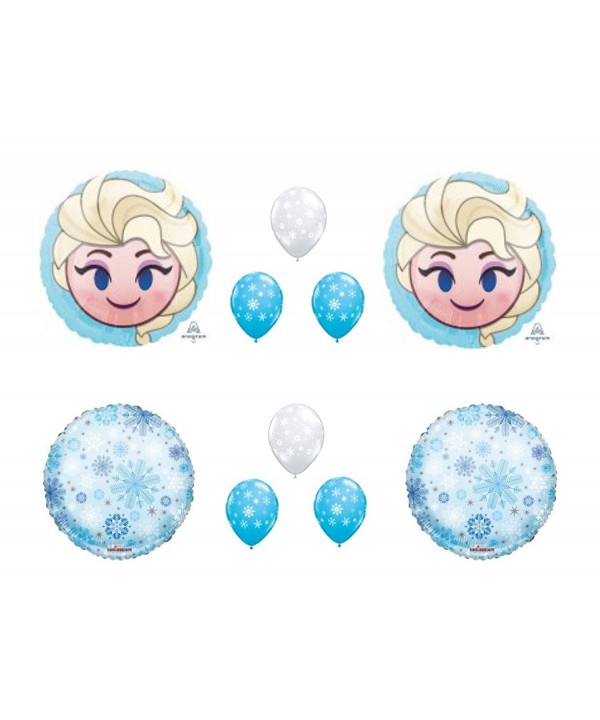 Snowflakes BIRTHDAY Balloons Decorations Supplies