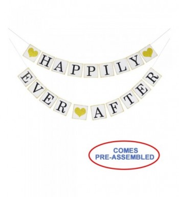 Happily Glitter Wedding Engagement Decorations