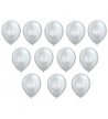 SILVER Class Graduation Latex Balloons