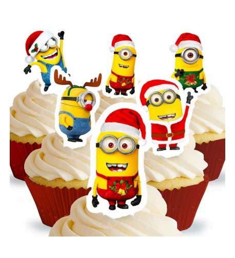 Cakeshop PRE CUT Despicable Minions Christmas