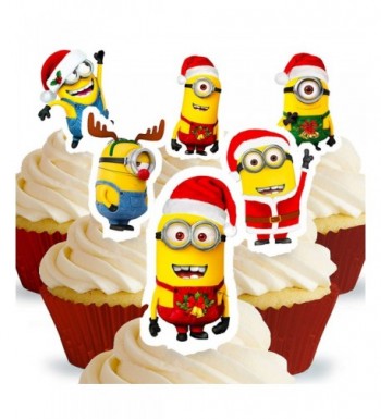 Cakeshop PRE CUT Despicable Minions Christmas