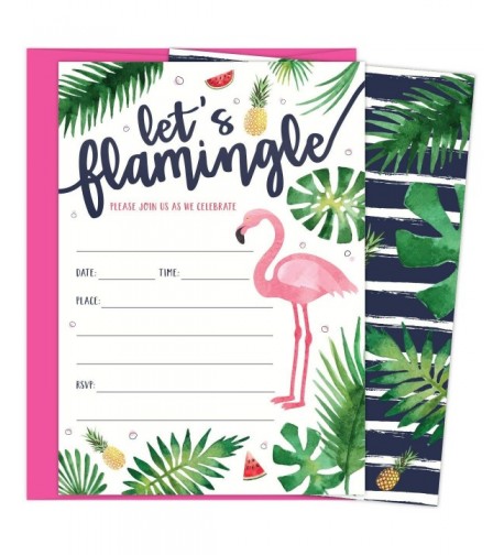 Flamingle Invitations Envelopes Birthdays Graduations
