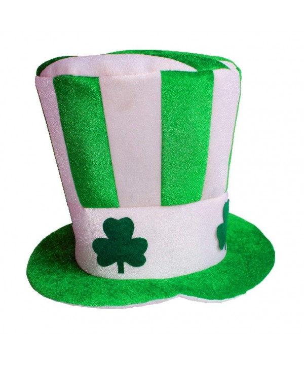 OULII Stovepipe Masquerade Shamrock Decoration