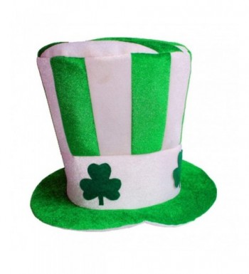 OULII Stovepipe Masquerade Shamrock Decoration